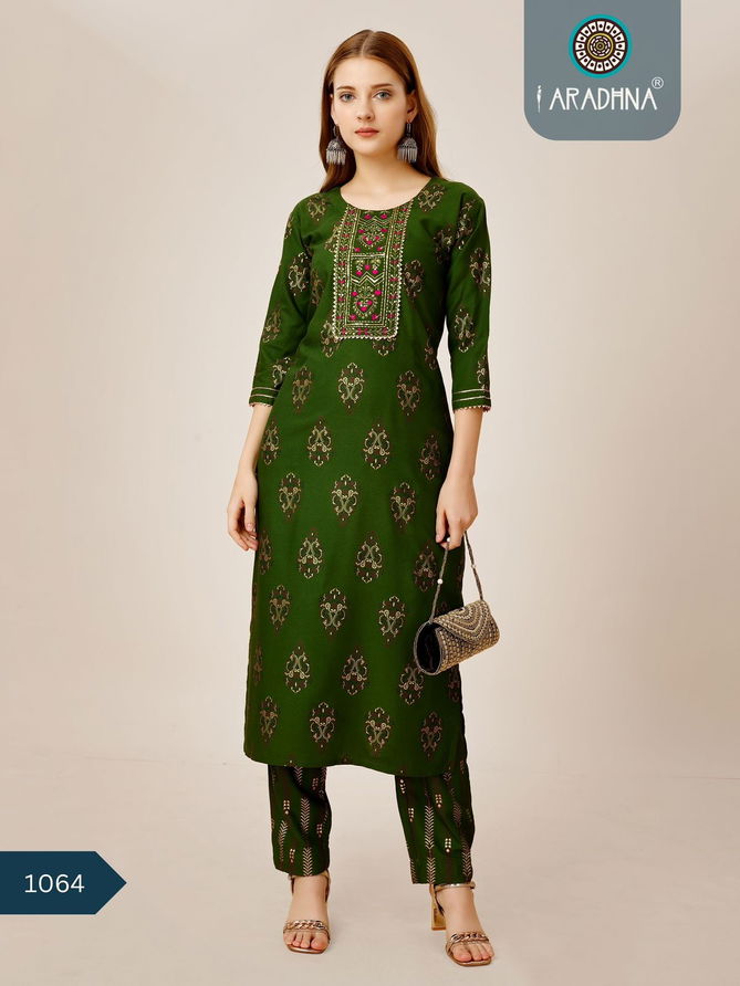 Aradhna Designer Kurtis With Bottom Catalog